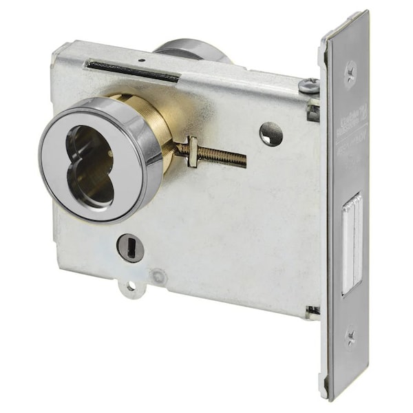 Corbin Russwin Mortise, Single Cylinder, 625 Bright Chrome, 2-3/4 Backset, Less Cylinder DL4113-625-LC - main